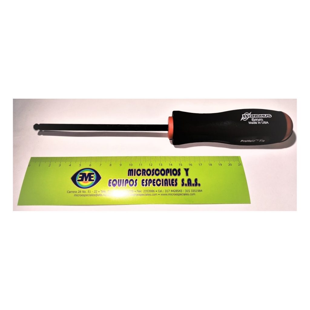 DESTORNILLADOR HEXAGONAL DE BOLA MARCA BONHUS PROTANIUM HIGH TORQUE ...