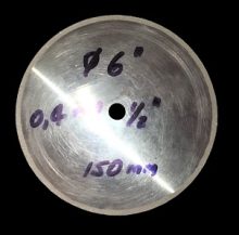 DISCO DE CORTE CUERPO METALICO BORDE DIAMANTADO 6” x 0.5” DIAMOND CUTTING WHEEL