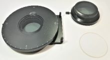 Equipo de polarización paraESTEREOMICROSCOPIOS MARCA MOTIC SERIE  K, analizador con abrazadera y polarizador rotable sobre base FBGG 1101000600491
