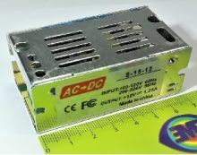 FUENTE SWICHADA 12V 1.25A AC DC S-15-12