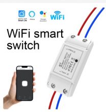 INTERRUPTOR INTELIGENTES WIFI , CONTROL BIDIRECCIONAL, TEMPORIZADOR UNIVERSAL, FUNCIONA CON LUZ LED,COMPATIBLE CON ALEXA Y GOOGLE
