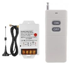 MANDO A DISTANCIA RF433 MHZ, 3000M, 30A, 220V, CA, INTERRUPTOR DE BOMBA DE AGUA, CONTROL REMOTO INALÁMBRICO RF, RECEPTOR DE RADIO, 1KM, 3KM, 5KM RF433MHz Remote Controller 3000m 30A 220V AC Water Pump Switch RF Wireless Remote Control Radio Receiver 1KM 3KM 5KM