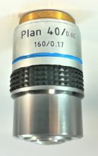 OBJETIVO OPTIKS PLANACROMATICO Plan  40X 0,65 160 0.17