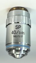OBJETIVO OPTIKS SP 40X 0,65 160mm 0.17 PLANO