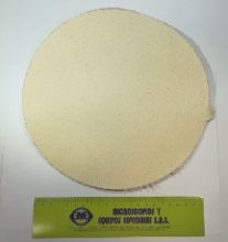 PAÑO CIRCULAR DE PULIDO LONA GRUESA 10 Pulgadas ADHESIVO