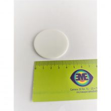 PLACA BASE DE ESTEREOMICROSCOPIO EN ACRILICO BLANCO 50mm DIAMETRO