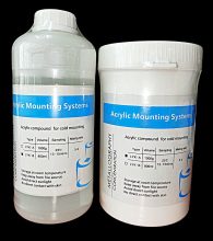 RESINA ACRILICA DE MONTAJE EN FRIO PARA MUESTRAS METALOGRAFICASACRYLICMCOMPOUND FOR COLD MOUNTING LYK-A 1.000g, LYK-B 800 ml (endurecedor)